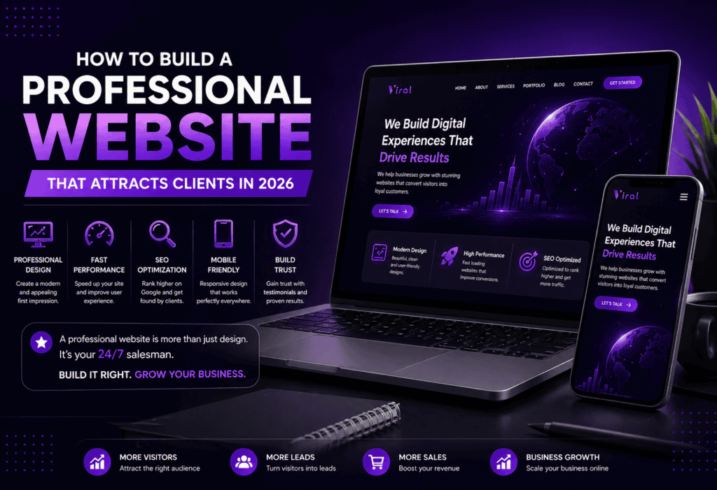How to Build a Professional Website That Attracts Clients in 2026